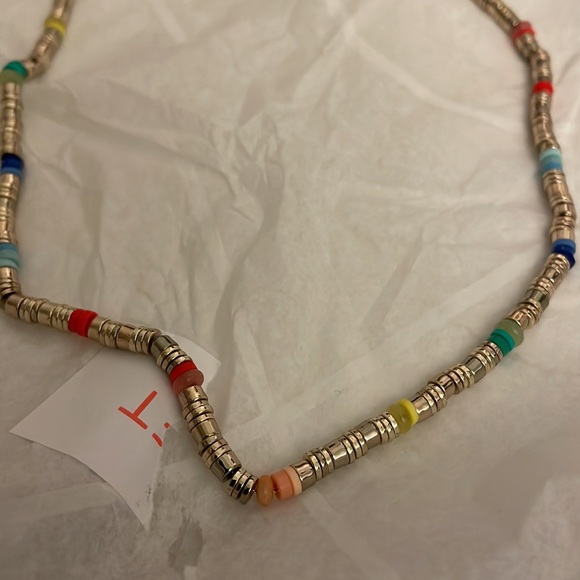 New Loft Rainbow beaded necklace. - Picture 3 of 3